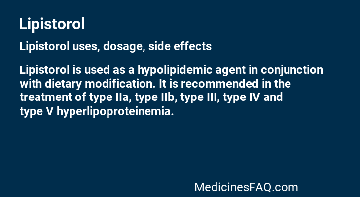 Lipistorol