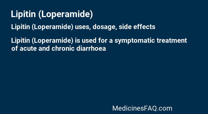 Lipitin (Loperamide)