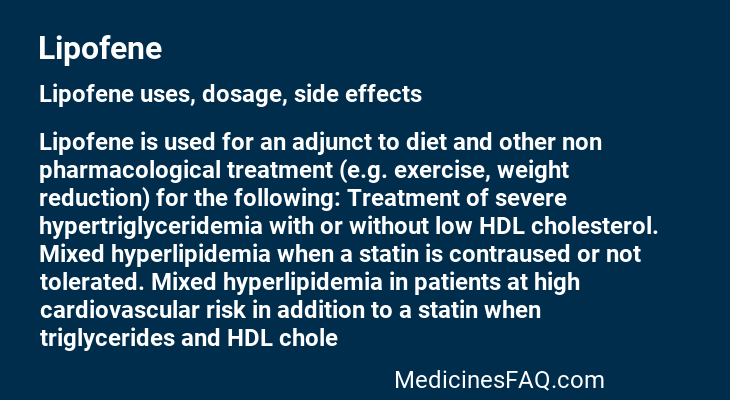 Lipofene