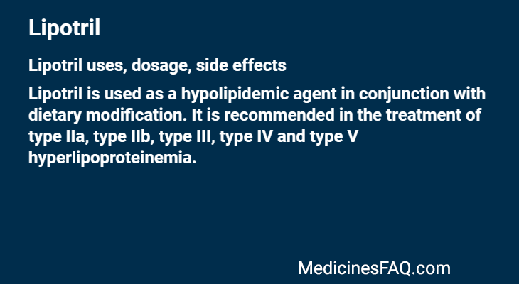 Lipotril