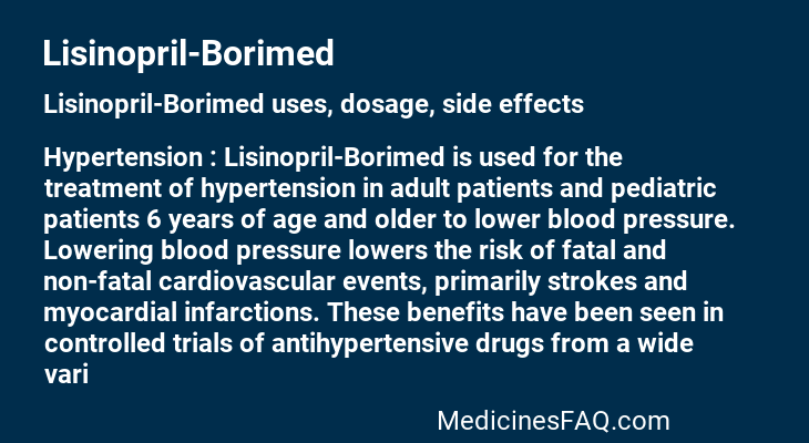 Lisinopril-Borimed