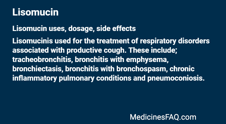 Lisomucin