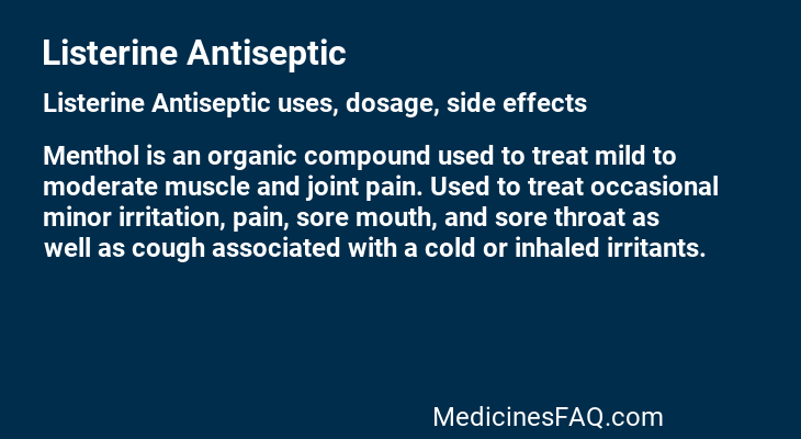 Listerine Antiseptic