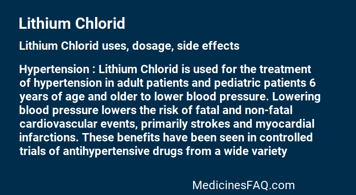 Lithium Chlorid