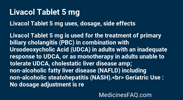 Livacol Tablet 5 mg