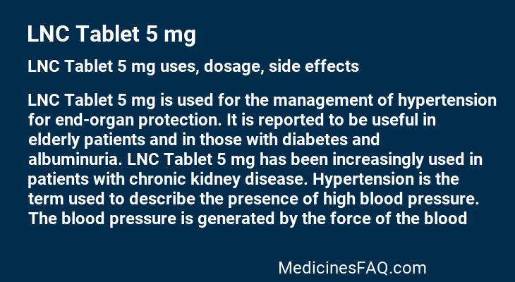 LNC Tablet 5 mg