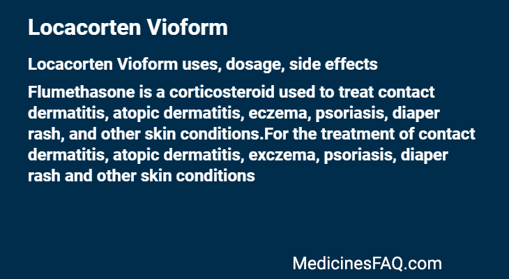 Locacorten Vioform