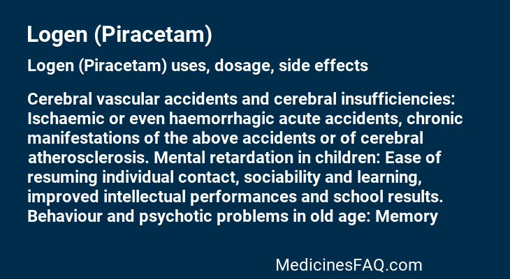 Logen (Piracetam)