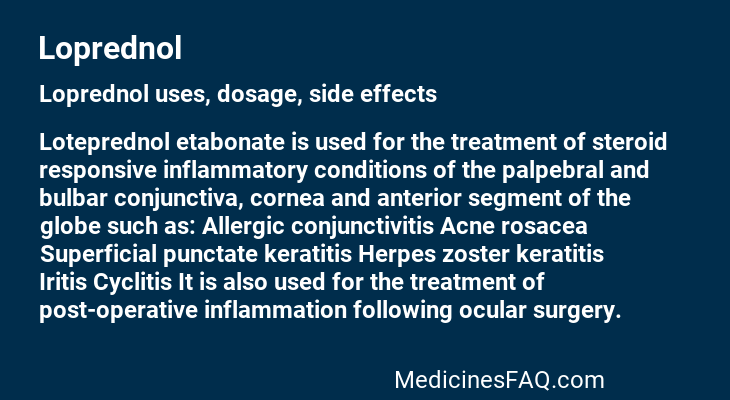 Loprednol