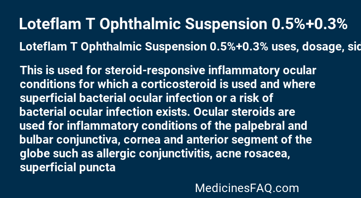 Loteflam T Ophthalmic Suspension 0.5%+0.3%