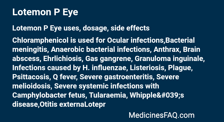 Lotemon P Eye