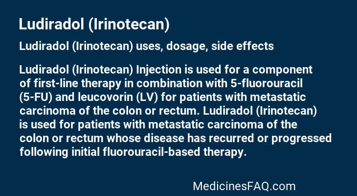 Ludiradol (Irinotecan)