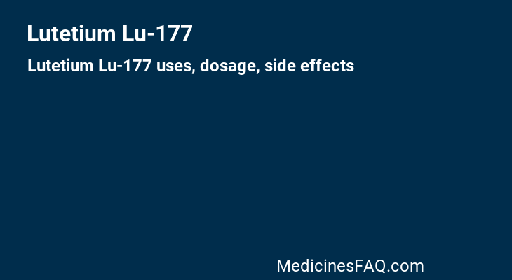 Lutetium Lu-177