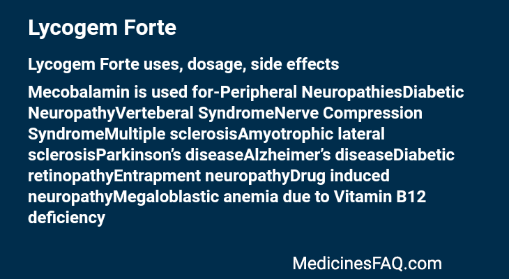 Lycogem Forte