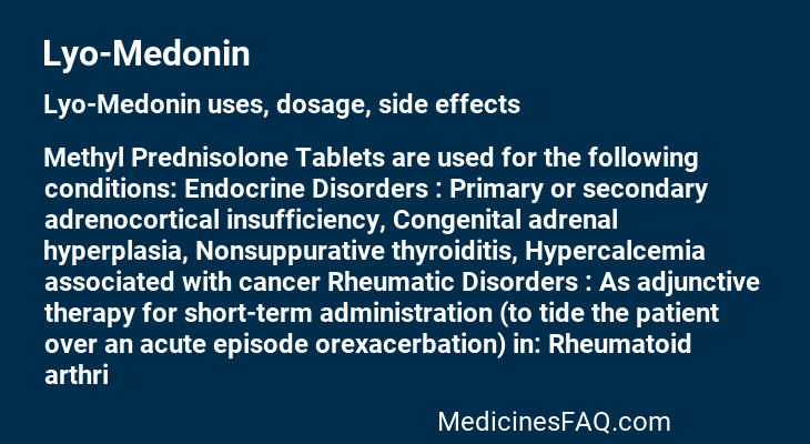 Lyo-Medonin