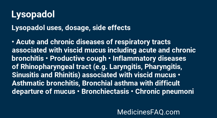 Lysopadol