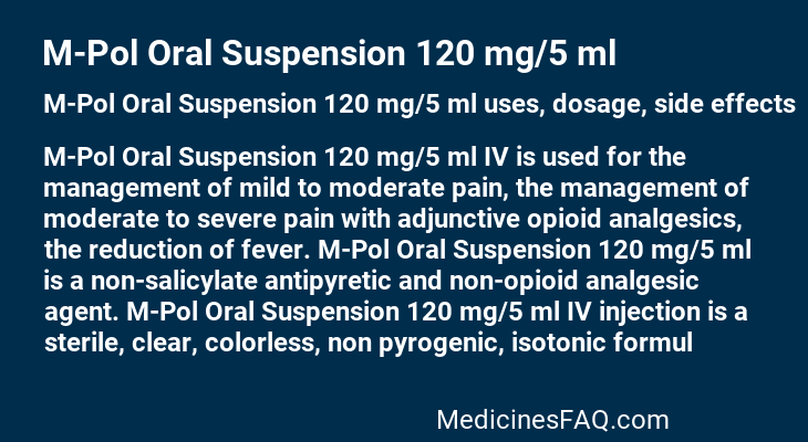 M-Pol Oral Suspension 120 mg/5 ml