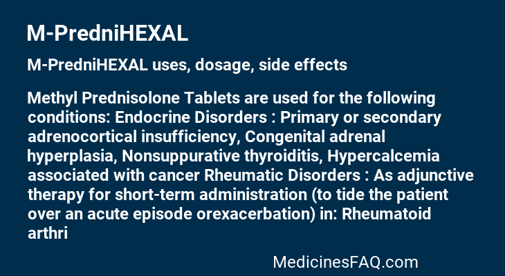 M-PredniHEXAL