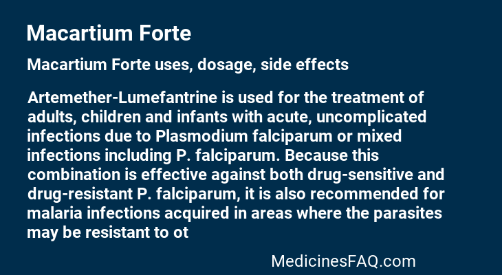 Macartium Forte
