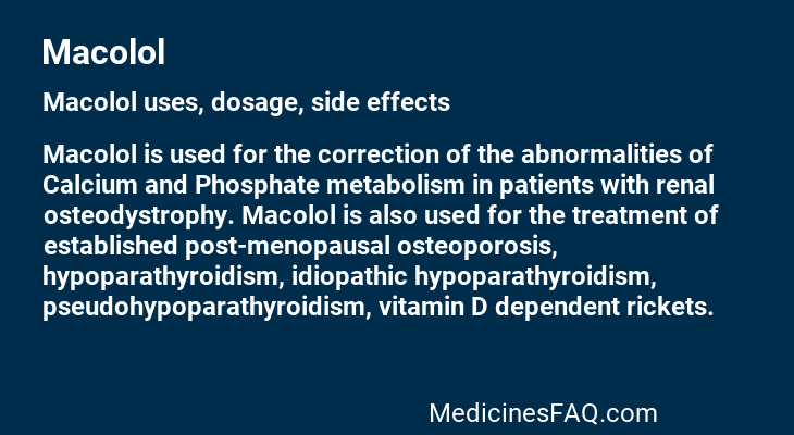 Macolol