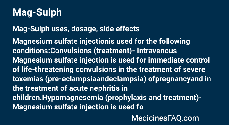 Mag-Sulph