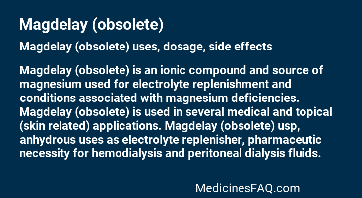 Magdelay (obsolete)