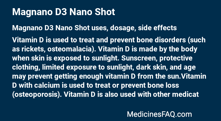 Magnano D3 Nano Shot