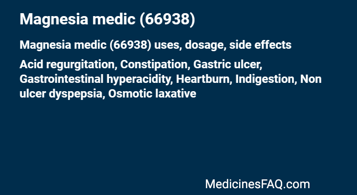 Magnesia medic (66938)