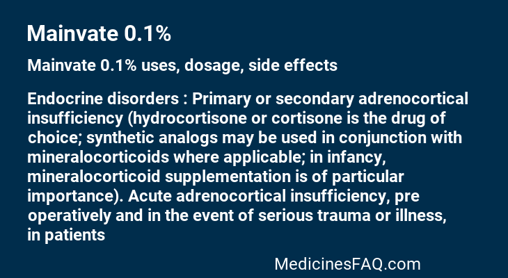 Mainvate 0.1%