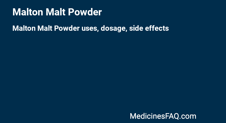 Malton Malt Powder