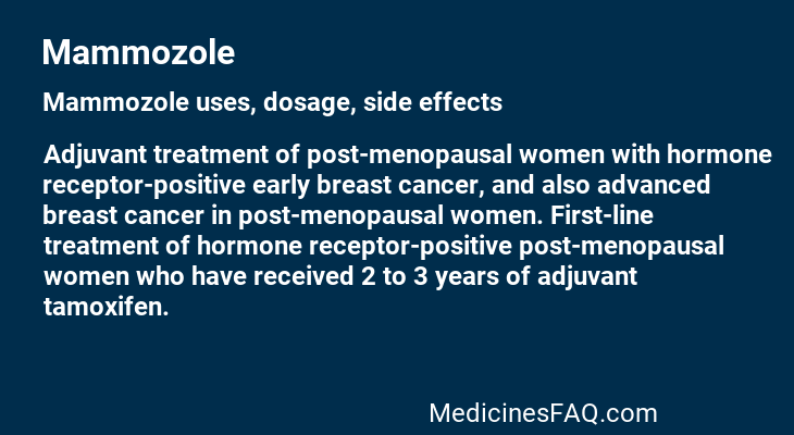 Mammozole