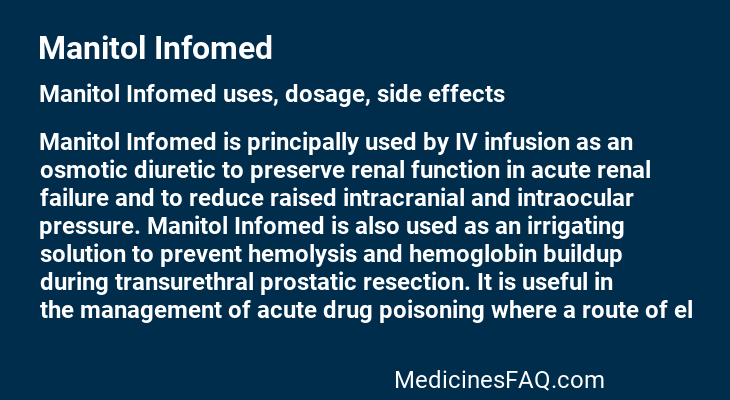 Manitol Infomed