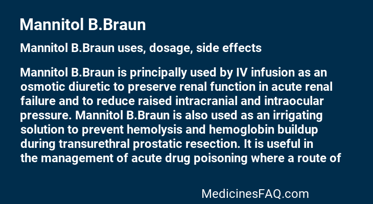 Mannitol B.Braun