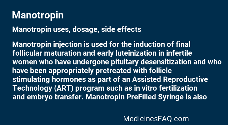 Manotropin