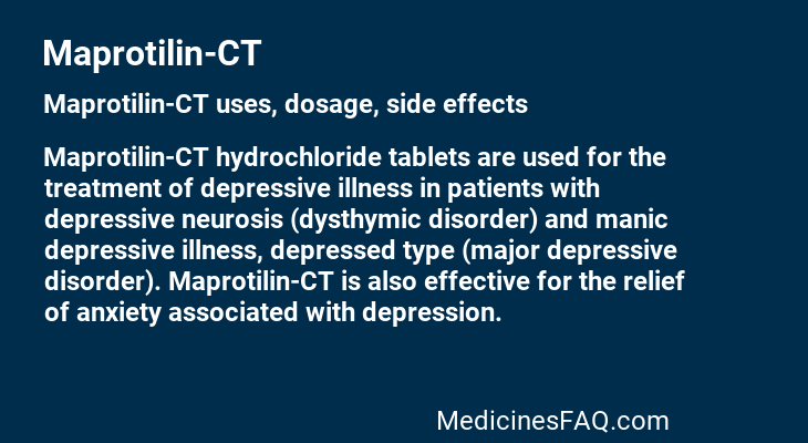 Maprotilin-CT