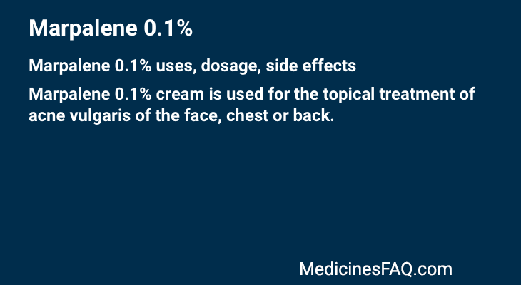 Marpalene 0.1%