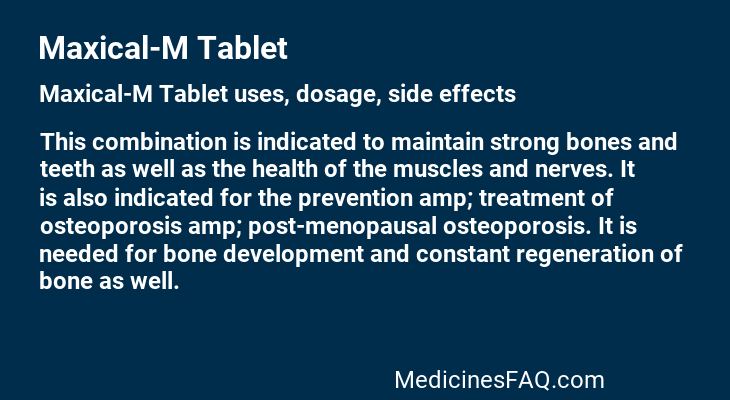 Maxical-M Tablet