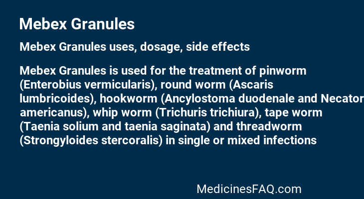 Mebex Granules