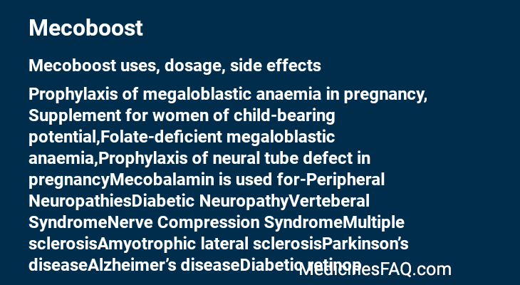 Mecoboost