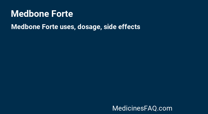 Medbone Forte