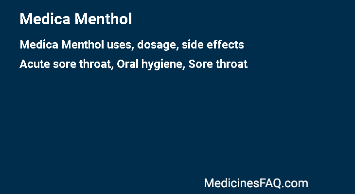 Medica Menthol