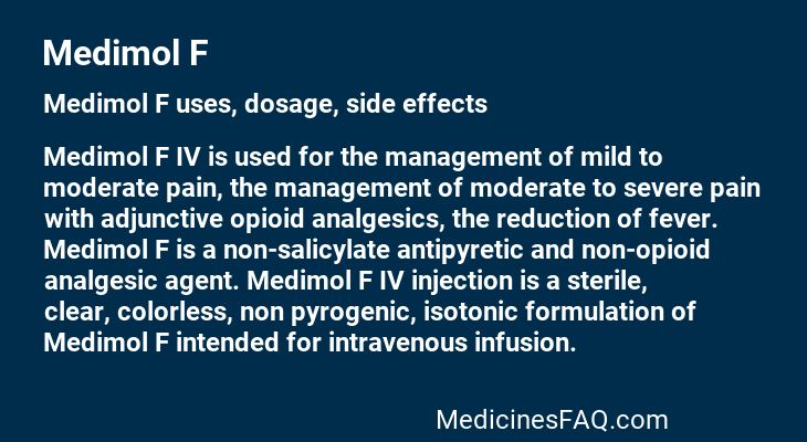 Medimol F