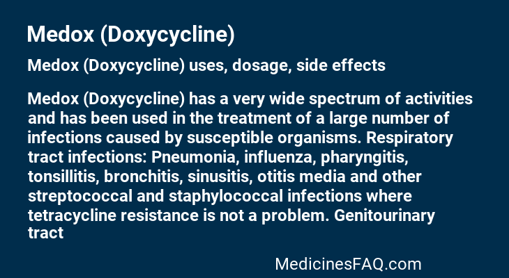 Medox (Doxycycline)