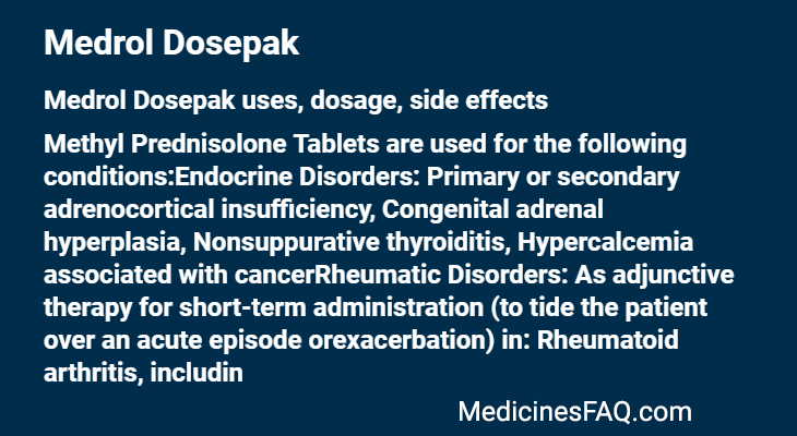 Medrol Dosepak