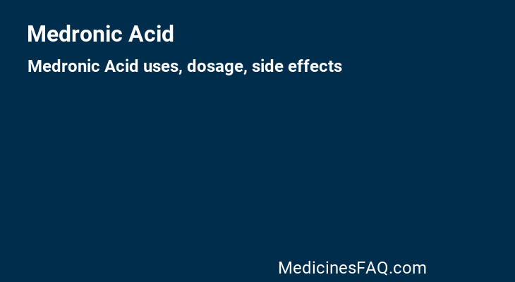 Medronic Acid