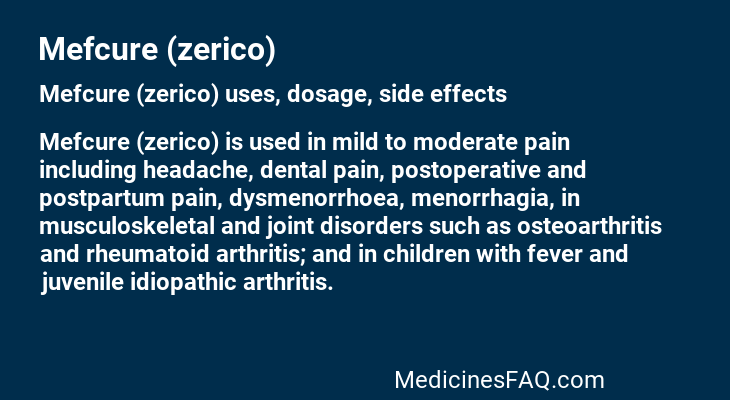 Mefcure (zerico)