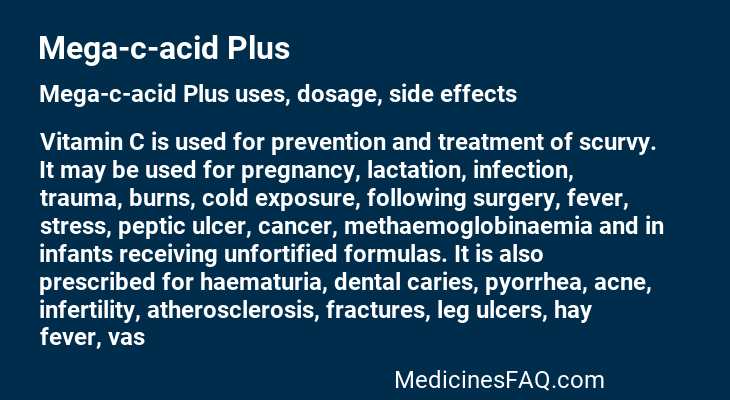 Mega-c-acid Plus