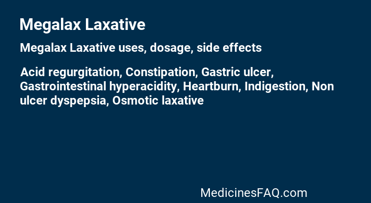 Megalax Laxative