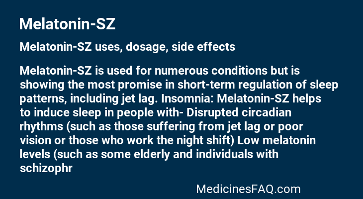 Melatonin-SZ