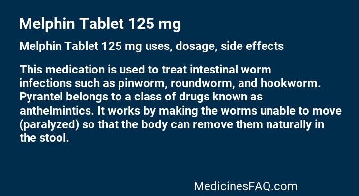 Melphin Tablet 125 mg